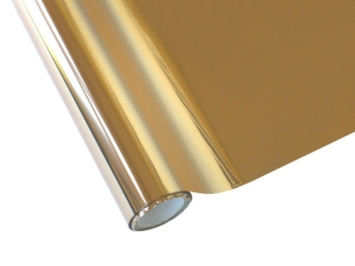 Roll of hot press foil gold color and no pattern. Can be used for multiple craft projects.