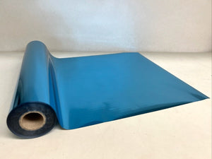 Roll of hot press foil with Carolina blue color and no pattern. Can be used for multiple craft projects.
