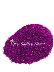 Purple heart 1/128 size ultra fine basic metallic glitter. Polyester glitter 2 oz by weight. Bottled glitter. Bottled glitter.