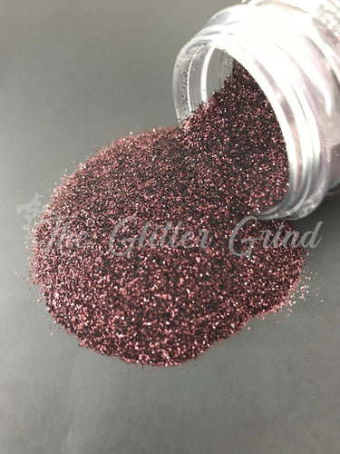 Brown basic metallic ultra fine cut polyester glitter