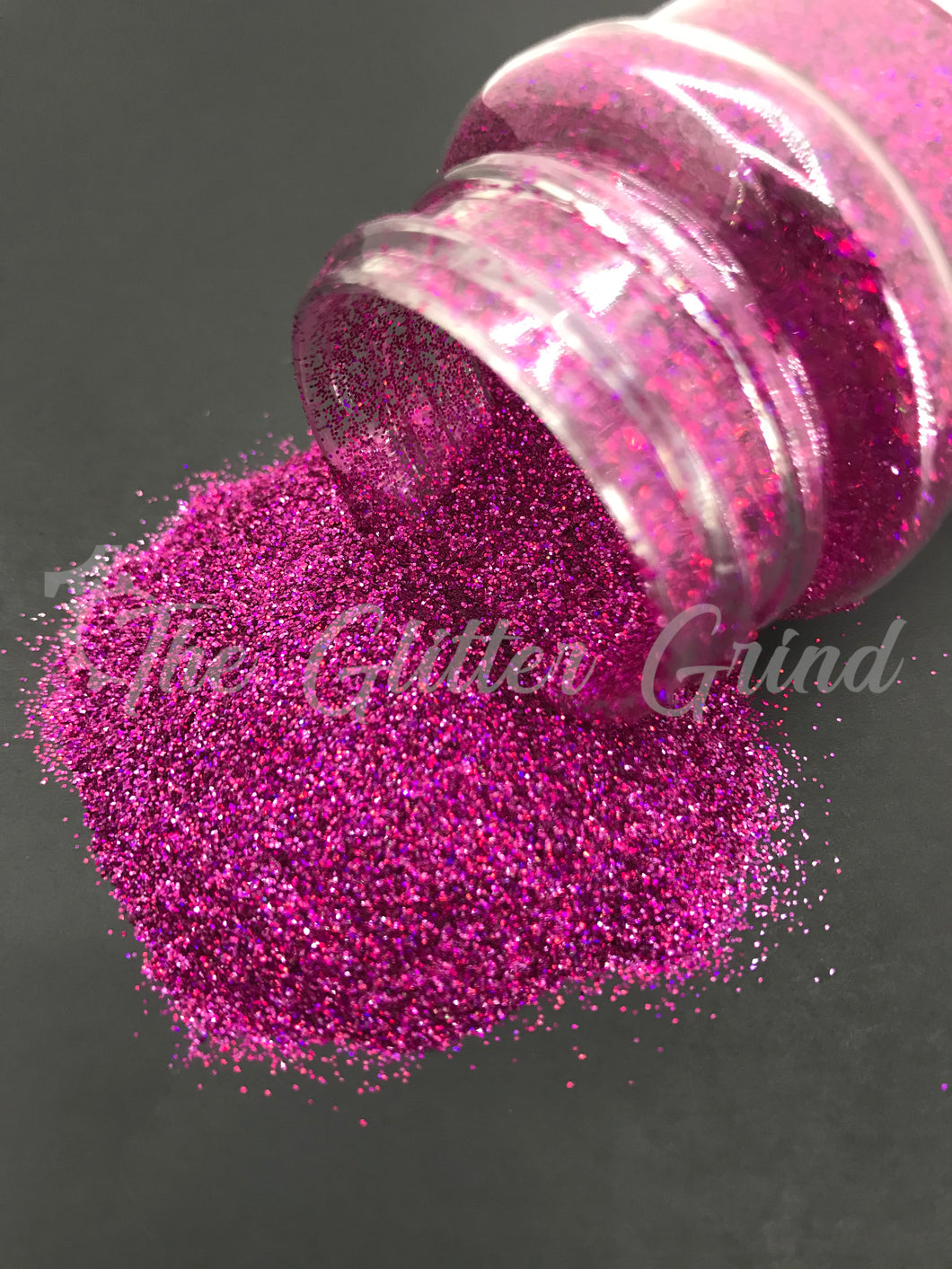 Wild things purple 1/128 size ultra fine holographic glitter. Polyester glitter 2 oz by weight.