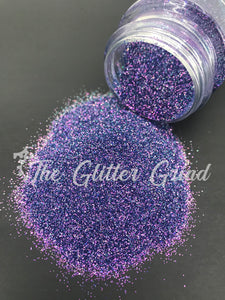 purple, blue, and turquoise color shift chameleon mix ultra fine cut polyester glitter
