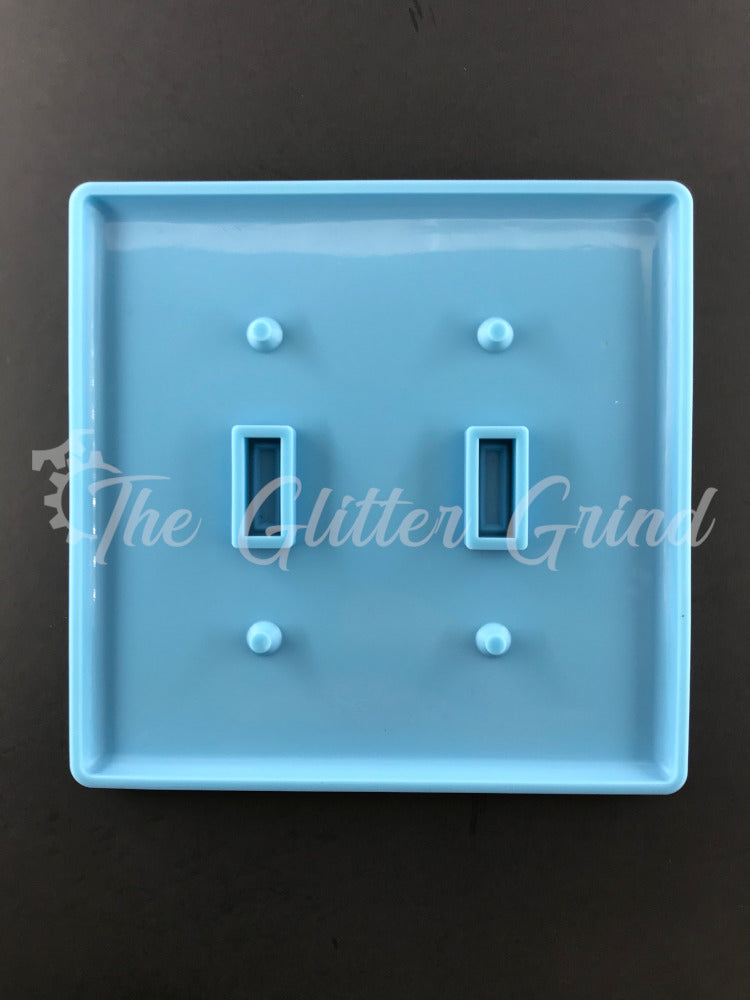 Double Light Switch Cover Mold