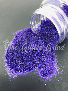 Purple basic metallic ultra fine cut polyester glitter