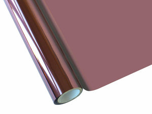 Roll of hot press foil with plum color and no pattern. Can be used for multiple craft projects.
