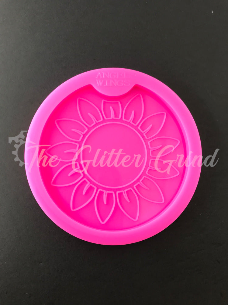 Flower Car Coaster Mold - 2.5 / 2.75 Inch