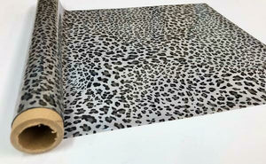 Wild Leopard Spots Small Silver Foil